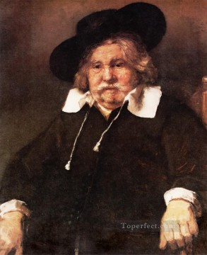 レンブラント・ファン・レイン Painting - レンブラントの老人の肖像画